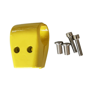 HC-B-22058 Yellow Three-Way Connection With Screws Suitable For Pipes With Diameter 32MM 