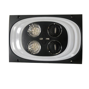 HC-B-12503-1 BUS INTERIOR READING LAMP AIR OUTLET WITH BLUE OR WHITE LIGHT