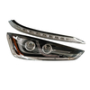 HC-B-1395 BUS HEADLAMP BLACK