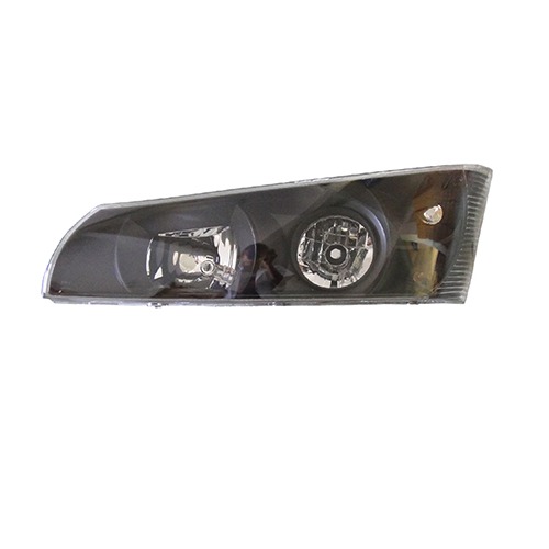 HC-B-1174 WHITE OR BLACK HEAD LAMP OUTLINE SIZE:667*248*343 6860,6896 24V WITH BOARD WITH EMARK