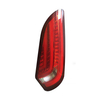 HC-B-2557-1 Brazil BRT popular bus led tail lamp rear light with fiber new style