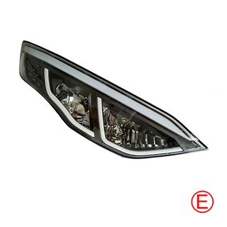 HC-B-1450-3 BUS LED HEAD LAMP BLACK FOR MARCOPOLO/ADIPUTRO/HINO BUS