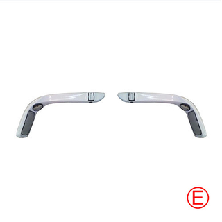HC-B-11204 BUS MIRROR BIG MIRROR: 34*15CM SMALL MIRROR: DIA 13CM 7-9M KINGLONG 6858