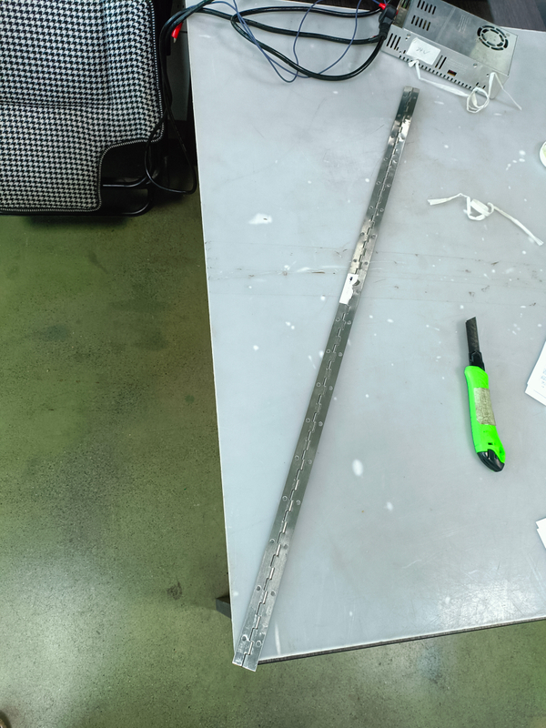 HC-B-67087 RV bus body accessory camper STAINIESS SETEEL LONG HINGE