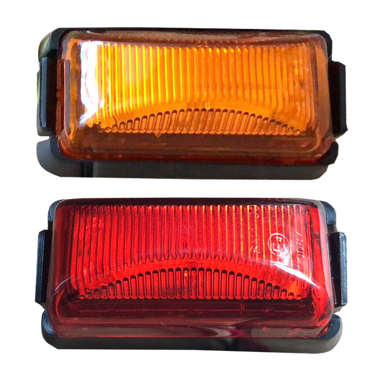 HC-B-5134-2 High Brightness Rectangular Front Marker Lamp for Bus & Truck Clearance Identification