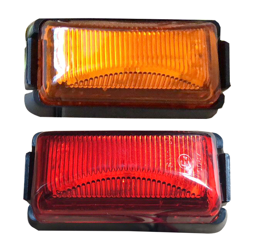 HC-B-5134-2 High Brightness Rectangular Front Marker Lamp for Bus & Truck Clearance Identification