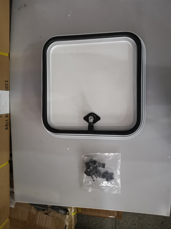 HC-B-67017 RV bus body accessory hatch door with lock