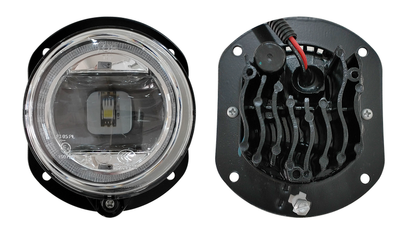 HC-B-4126 High Brightness 89mm Diameter LED Front Fog Lamp for Bus Auxiliary Lighting
