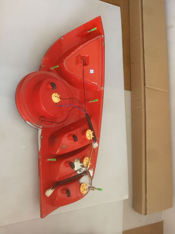 HC-B-2040-1 Bus Spare Parts Rear Lamp Tail Light for Kinglong Bus 729*326mm