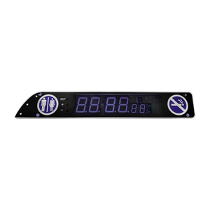 HC-B-53037-1 AUTO SPARE PARTS UNIVERSAL LUXURY DIGITAL CLOCK NEW