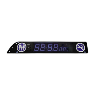 HC-B-53037-1 AUTO SPARE PARTS UNIVERSAL LUXURY DIGITAL CLOCK NEW