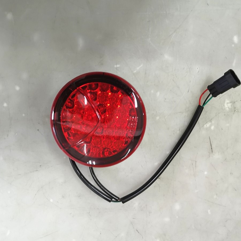 HC-B-2240 ECE Certificate Round Bus Light Rear Lamp 120*90mm