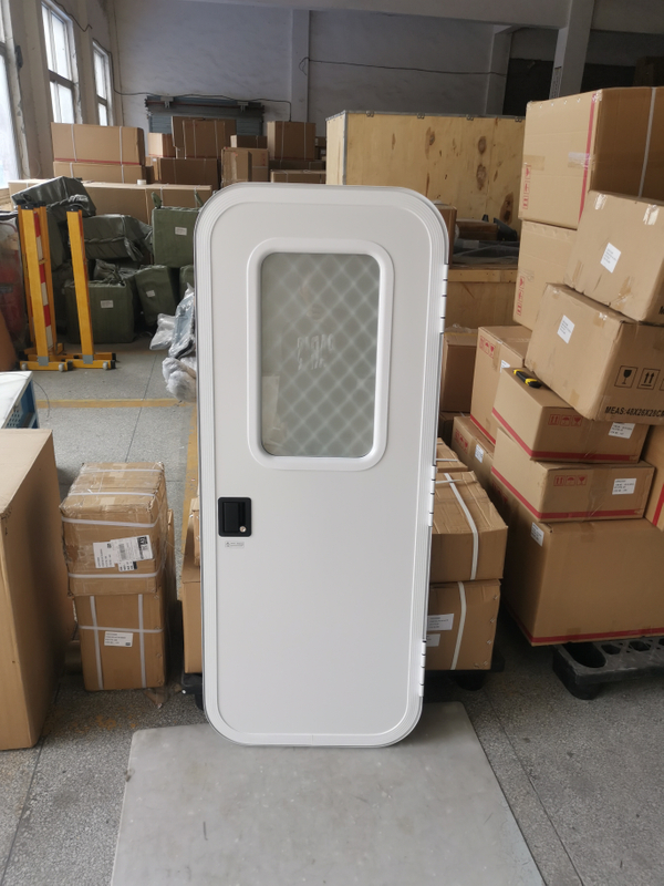 HC-B-67009 RV bus body accessory outside door with lock