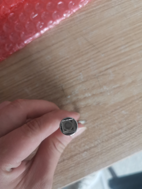 HC-B-10413 BUS LOCK PARTS SMALL FOUR CORNER KEY 52*37MM 