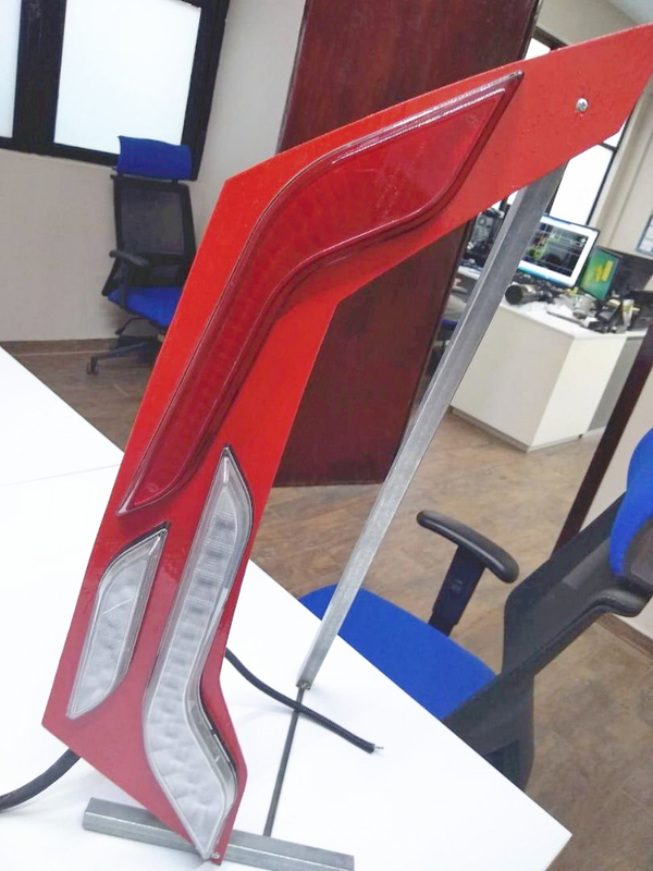 HC-B-2750-1 LED Bus Rear Lamp Rear Headlight Hella W/Directional Indicators