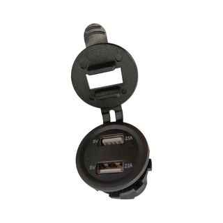 HC-B-65052 BUS USB CHARGING STAND W/ WIRE 12-24V