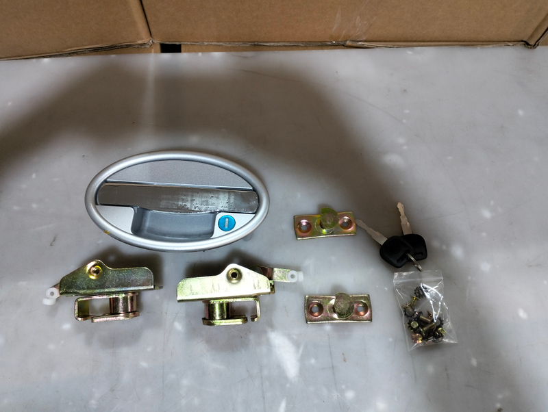 HC-B-10027-2 BUS LUGGAGE WAREHOUSE LOCK ALUMINUM ALLOY SILVER