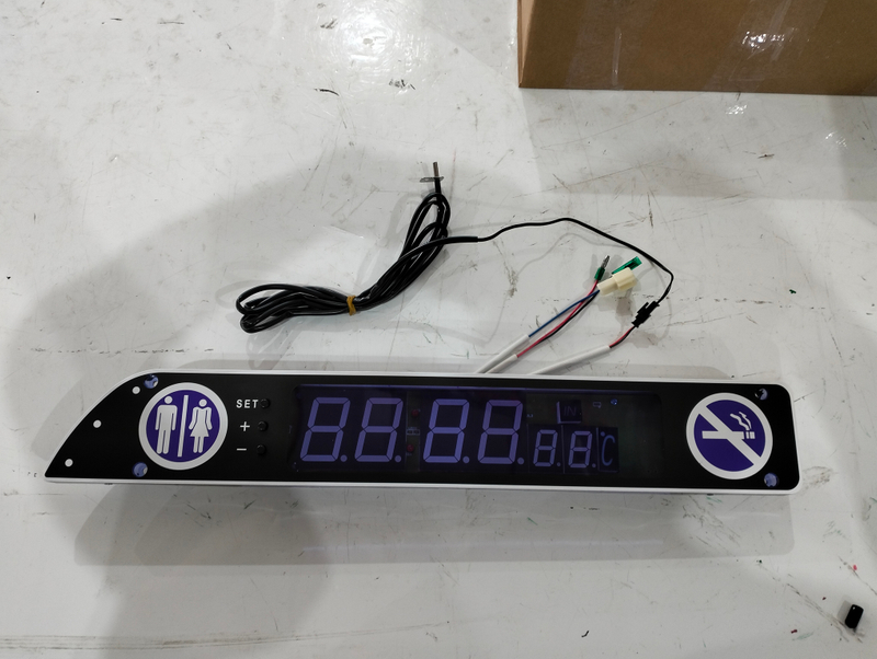 HC-B-53037-1 AUTO SPARE PARTS UNIVERSAL LUXURY DIGITAL CLOCK NEW