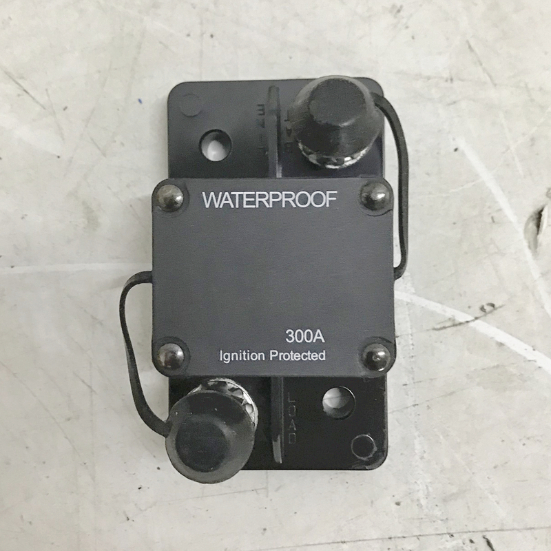 HC-O-2110 100 Amp Circuit Breaker with Manual Reset for Car Marine Trolling Motors Boat ATV Manual Power Protect for Audio System Fuse, 12V-48VDC, Waterproof (100A)