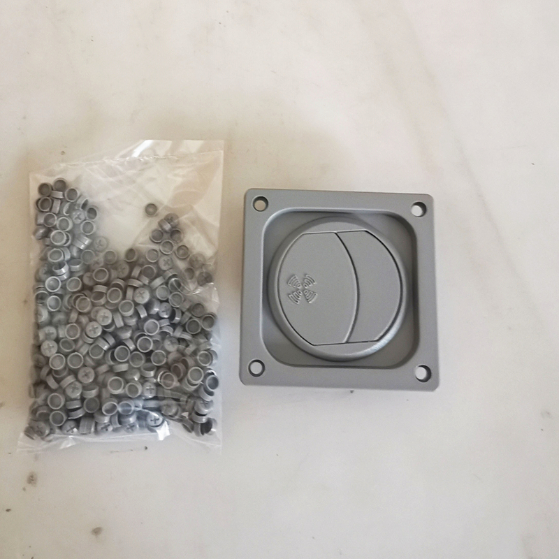 HC-B-12150 SINGLE HOLE WIND OUTLET WIND SPREDER SIZE:96*96MM