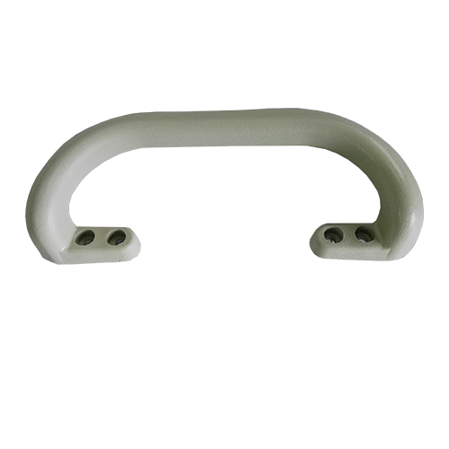HC-B-49189 BUS HANDLE IN STELL WITH PVC COVER