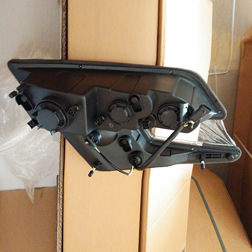 HC-B-1088 black headlamp bus parts for kinglong 6126A