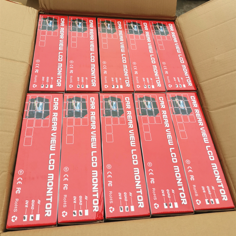 HC-B-63030 7'' 12-24V Rearview TFT Monitor LCD Vehicle Display for Bus
