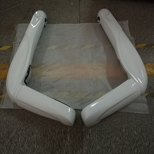 HC-B-11115 UNIVERSAL WHITE BUS REAR VIEW MIRROR