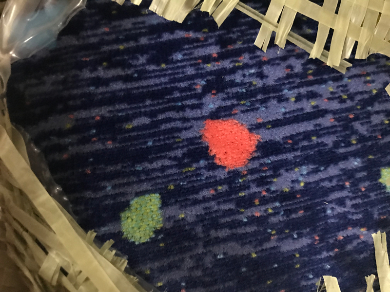 HC-B-17070 FLANNEL COMPOSITE BUS SEAT FABRIC 40M*1.5M*3.5MM