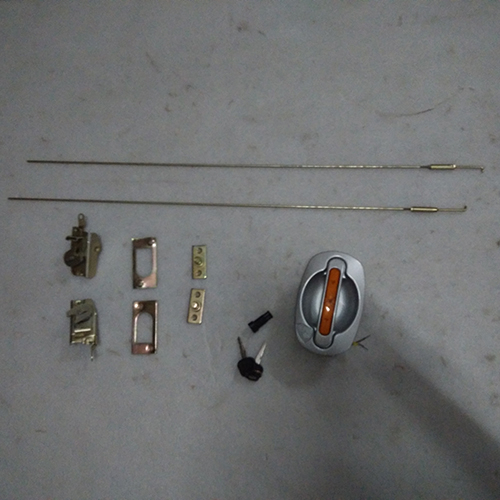 HC-B-10252 BUS LOCK COMPLETE WITH LAMP ALUMIUM ALLOY