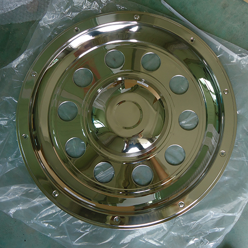 HC-B-50018 22.5 wheel cover car wheel cover with fixed rings and anti-theft screws