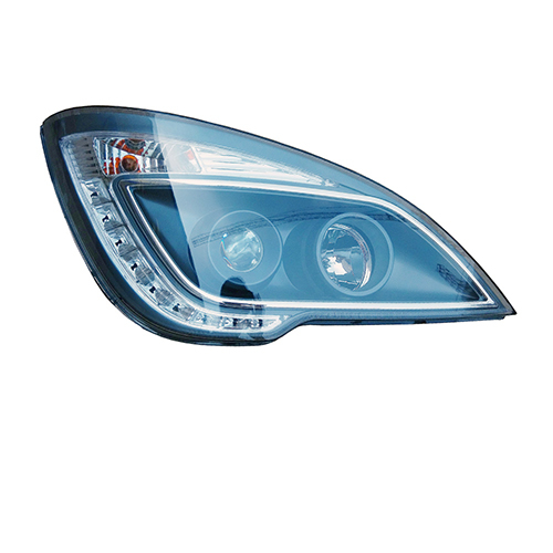 HC-B-1358 Black Led Head Lamp Front Lamp Lighting Lamp for Bus 638*380