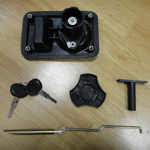 HC-B-10010 BUS PASSENGER DOOR LOCK ALUMINUM ALLOY