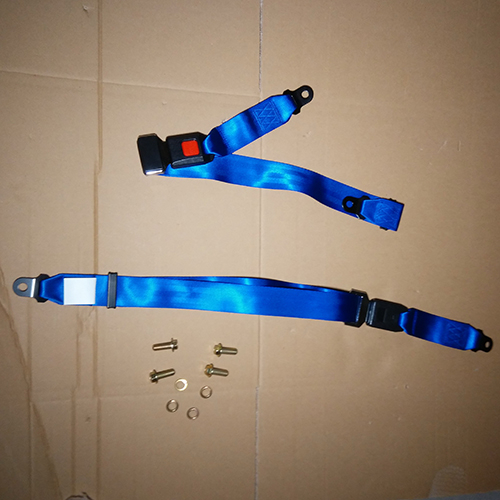 HC-B-47004 BUS TWO POINT SAFTEY BELT BLUE OR BLACK 1.8M