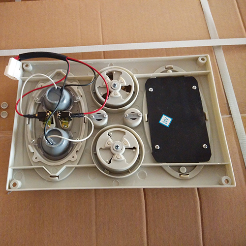 HC-B-12098 good quality bus ac air outlet cover with led light 300*200 hole size:265*170 