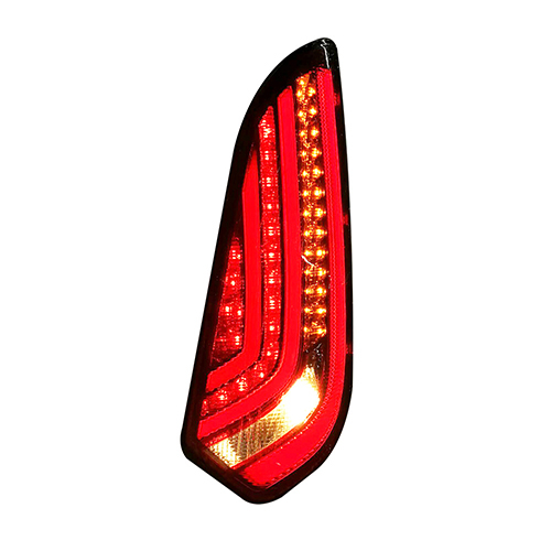 HC-B-2557-1 Brazil BRT popular bus led tail lamp rear light with fiber new style