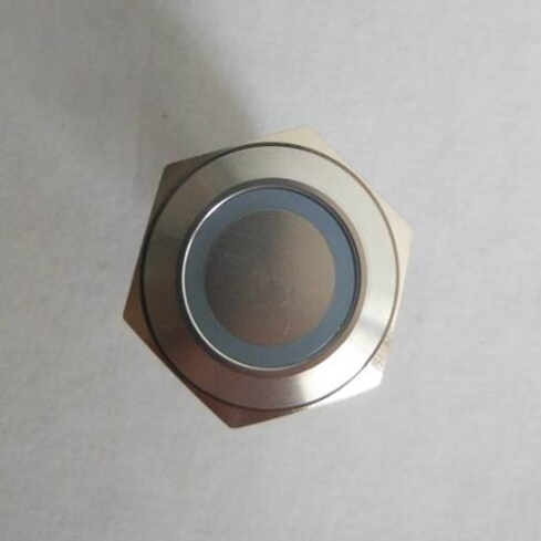 HC-O-2012 Bus metal botton with blue light