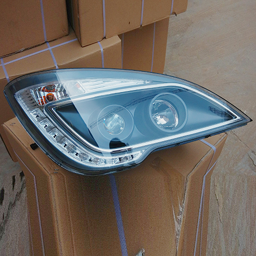 HC-B-1358 Black Led Head Lamp Front Lamp Lighting Lamp for Bus 638*380