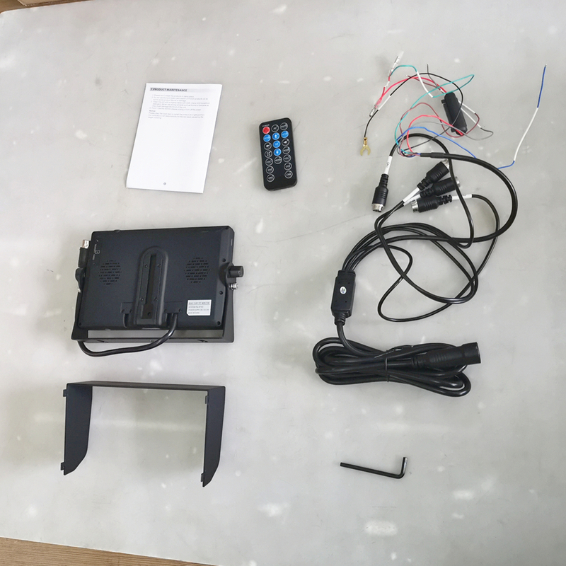 HC-B-63030 7'' 12-24V Rearview TFT Monitor LCD Vehicle Display for Bus