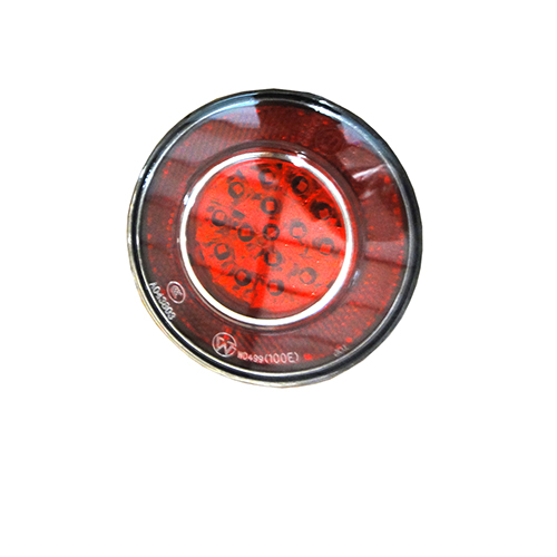 HC-B-2084 BUS LED ROUND LAMP 24V RED FOR TAIL LAMP