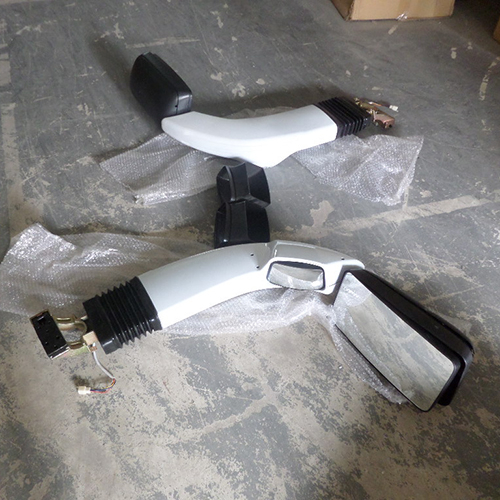 HC-B-11034 BUS side rear view MIRROR WITH EMARK LENGTH:103CM,BIG MIRROR:36.5*19CM,SMALL MIRROR:16*9.5CM/14*13CM,FOR KINGLONG 8-10METERS MANUAL OR ELECTRIC