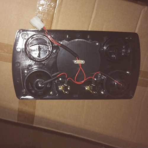 HC-B-12344 BUS WIND OUTLET 300*160 WITH SPEAKER