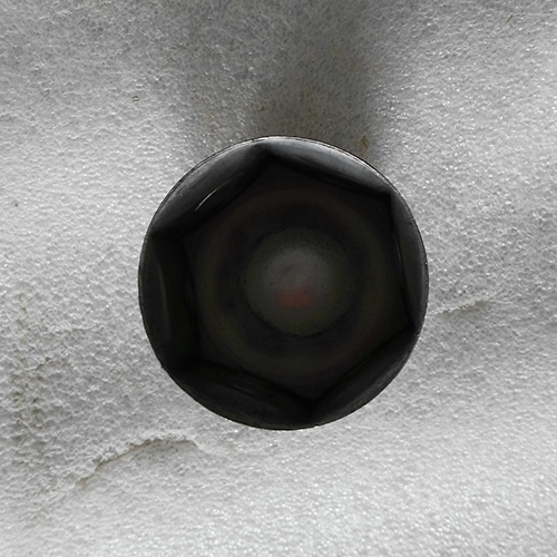 HC-B-50048 304 stainless steel bus wheel cap centers cap nut bus parts