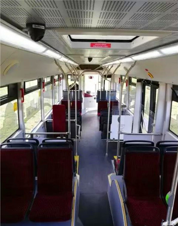 bus inside decoration