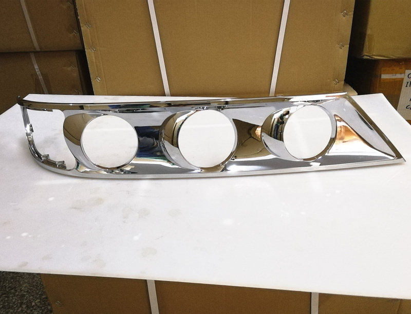 HC-B-1612 Chrome Bezel of Bus Head Lamp for Daewoo BH120