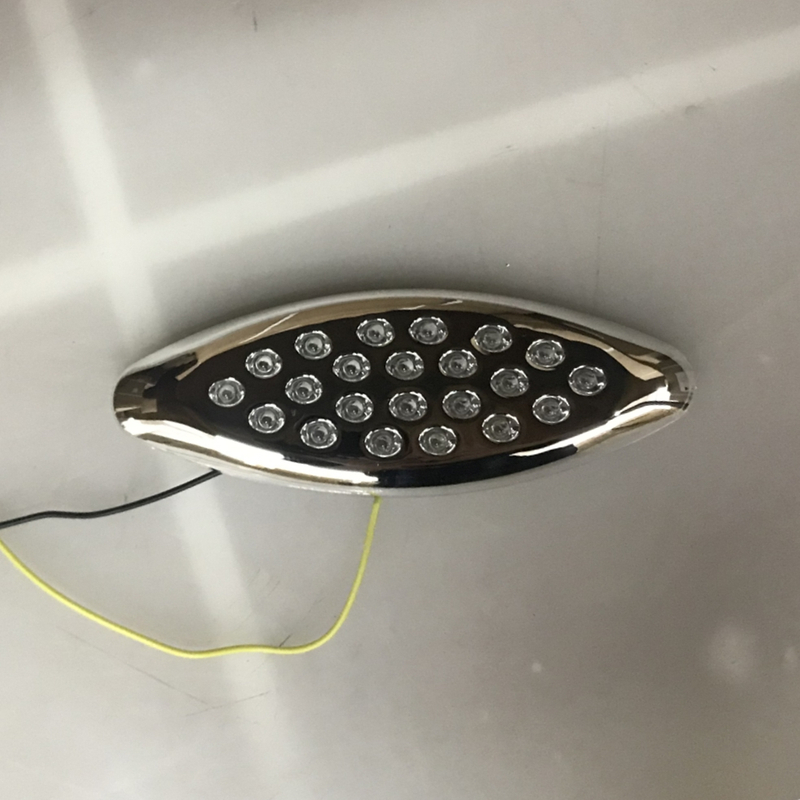 HC-B-15262 AMBER/RED/WHITE/BLUE LED BUS CEILING LAMP FOR 170*62*12MM