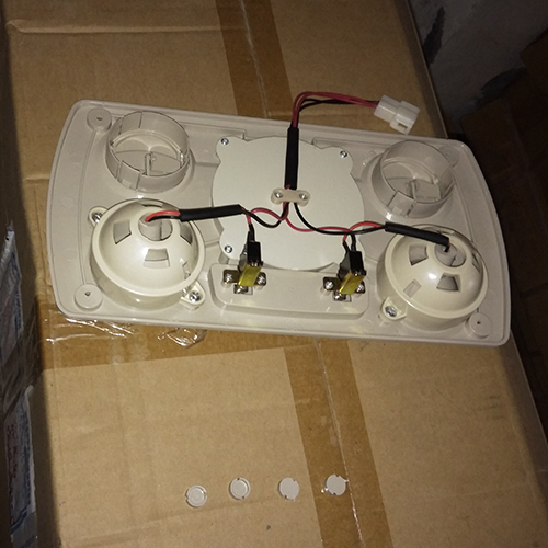 HC-B-12344 BUS WIND OUTLET 300*160 WITH SPEAKER