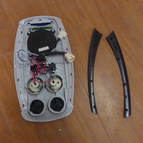 HC-B-12144 BUS WIND OUTLET SIZE:360*195 HOLE SIZE:334*120