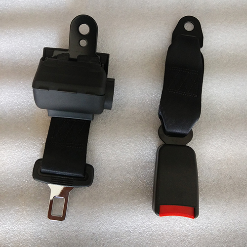 HC-B-47039 TWO SHORT POINT SEAT BELT FOR BUS WITH EMARK