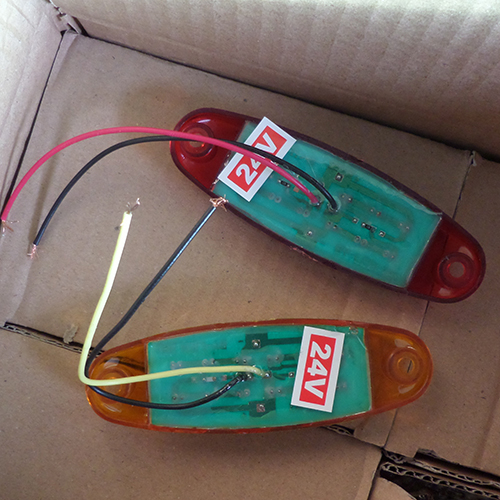 HC-B-14045-1 BUS LED SIDE LAMP WITHOUT FRAME